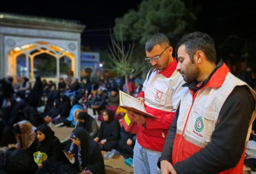 ارائه خدمات امدادی به ۳۵۱ نفر گلستانی در شب قدر نوزدهم