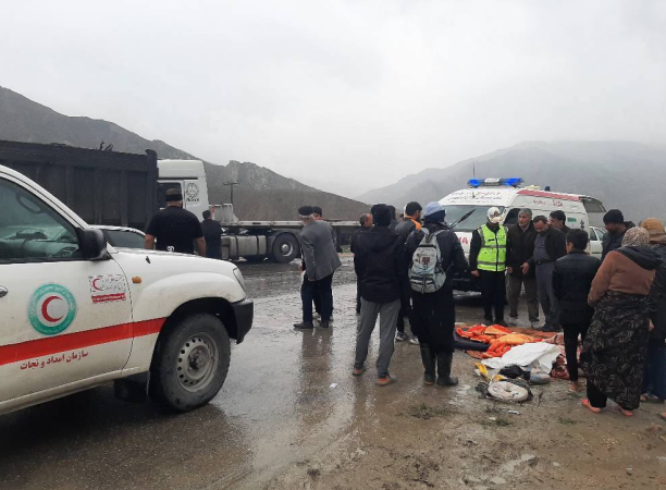 یک جان‌باخته و ۴ مصدوم براثر تصادف تریلی و پراید در آزادشهر