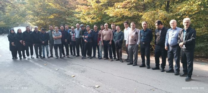 برنامه پیاده روی کارکنان شرکت گاز استان گلستان به مناسبت هفته بسیج