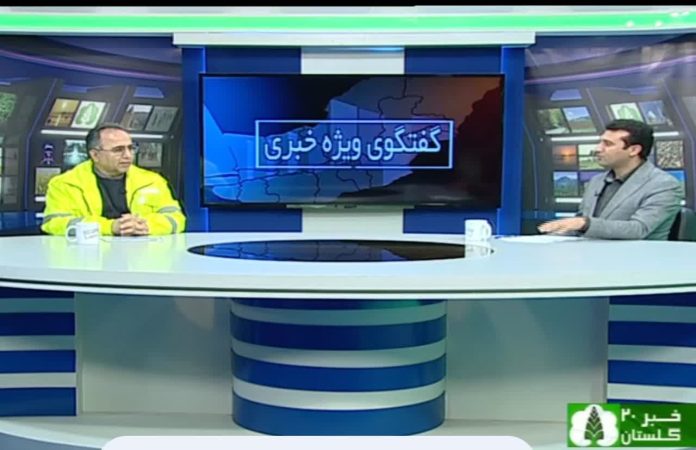 حضور مدیرعامل شرکت گاز استان گلستان در برنامه گفتگوی ویژه خبری صداو سیمای مرکز گلستان