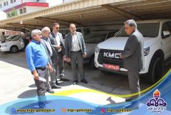 تحویل ۴ دستگاه خودرو به ادارات گاز شهرستان های استان گلستان