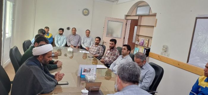 برگزاری جلسه جهاد تبیین با موضوع انتخابات در اداره گاز گالیکش