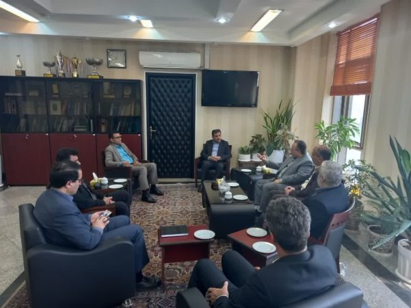 دیدار مدیرعامل شرکت گاز استان گلستان با مدیر بانک ملی