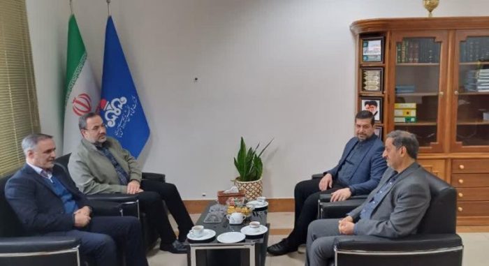 دیدارسرپرست فرمانداری بندرگز با مدیرشرکت ملی پخش فرآورده‌های نفتی گلستان