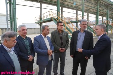 نائب رییس کمیسیون انرژی مجلس شورای اسلامی از طرح توسعه انبار نفت گرگان بازدید کرد