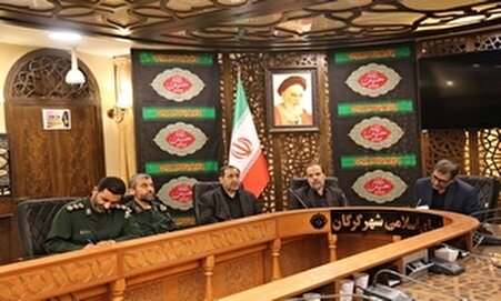 دیدار معاون هماهنگ‌کننده بنیاد حفظ آثار و نشر ارزش‌های دفاع مقدس گلستان با رئیس شورای شهر گرگان