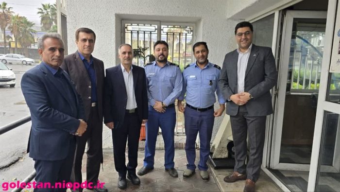 دیدار نوروزی مدیر شرکت ملی پخش فرآورده‌های نفتی منطقه گلستان با کارکنان انبار گرگان