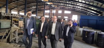 بازدید مدیر شرکت ملی پخش فرآورده‌های نفتی منطقه گلستان با همراهی مقامات قضایی و مسئولان آزادشهر از طرح‌های صنعتی در راستای رفع موانع تولید