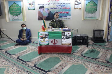 برگزاري مراسم دومين سالگرد شهادت سردار شهيد حاج قاسم سليماني در شيلات گلستان