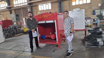 تهیه دستگاه فوم دوزینگ انبار نفت گرگان برای اولین بار/ “گامی بزرگ در تکمیل پروژه ۹۰ میلیارد ریالی سیستم فومینگ و کولینگ مخزن ۱۵