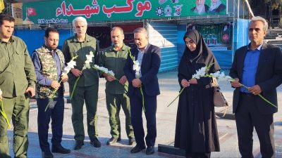 تجدید میثاق مدیر منطقه گلستان و بسیجیان با آرمان‌های شهدا
