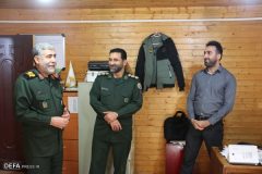 بازدید سردار «ستوده» از اداره‌کل حفظ آثار دفاع مقدس گلستان