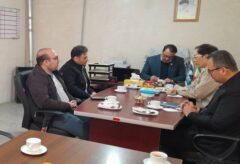 دیدار مدیر کل دامپزشکی گلستان با کارکنان اداره دامپزشکی گالیکش