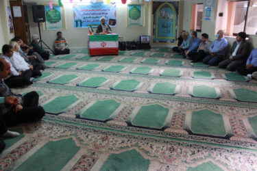 برگزاری مراسم عید سعید غدیر خم در اداره کل شیلات گلستان