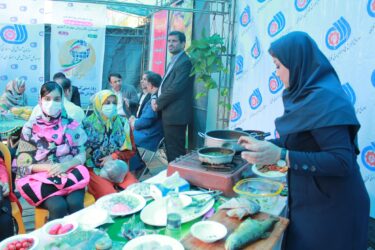برگزاری کارگاه آموزش طبخ آبزیان در شهرستان گرگان