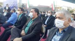 حضور مدیر مخابرات منطقه گلستان در آیین بهره برداری از واحدهای مسکونی آسیب دیده از سیل