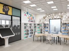 اجرای عملیات عمرانی بازطراحی کتابخانه میرفندرسکی گرگان