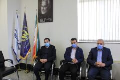 دیدار مدیرکل کمیته امداد استان با رئیس امور شعب بانک ملی استان گلستان