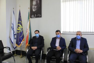 دیدار مدیرکل کمیته امداد استان با رئیس امور شعب بانک ملی استان گلستان