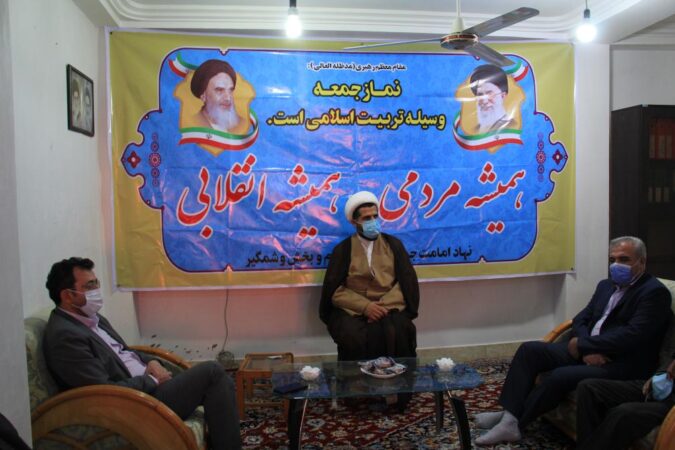 نشست صمیمی مدیرکل کمیته امداد استان گلستان با امام جمعه انبارالوم آق قلا
