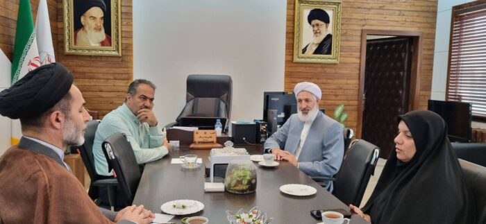 نشست سه دستگاه فرهنگی و تربیتی با محوریت جشنواره کتابخوانی رضوی