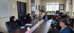 دیدار معاون کتابخانه های عمومی استان گلستان با معاون فرماندار گرگان