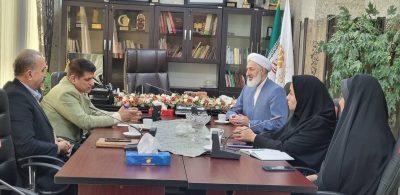 دیدار مدیرکل کتابخانه های عمومی گلستان با مدیرعامل شرکت صنعت یاران کارآفرین