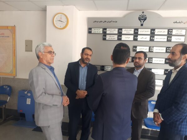 بازدید معاون مدیرکل آموزش و پرورش گلستان از حوزه آزمون استخدامی مربی امور آموزش معلولین (گفتار درمان و کاردرمان)