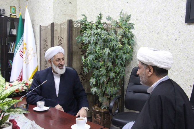 دیدار مدیرکل کتابخانه های عمومی گلستان با معاون فرهنگی اجتماعی اوقاف استان