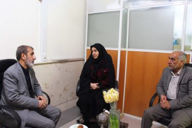 دیدار نماینده مردم گرگان و آق قلا در مجلس شورای اسلامی با معاون اداره کل کتابخانه های عمومی گلستان