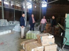 بازدید معاون سواد آموزی استان گلستان از انبار کتب دوره های سواد آموزی استان