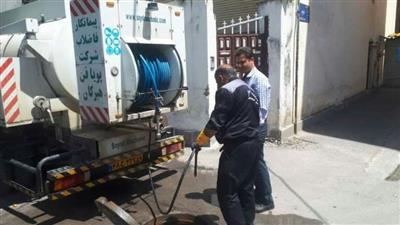 شستشوی بیش از ۸۰ کیلومتر شبکه و خط انتقال فاضلاب