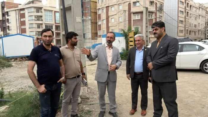 بازدید شهردار گرگان از روند احداث پل سواره‌رو ۹ دی در عدالت ۸۸