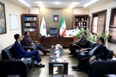 علیرضا طاهری زاده با رئیس سازمان مدیریت و برنامه ریزی استان گلستان دیدار کرد