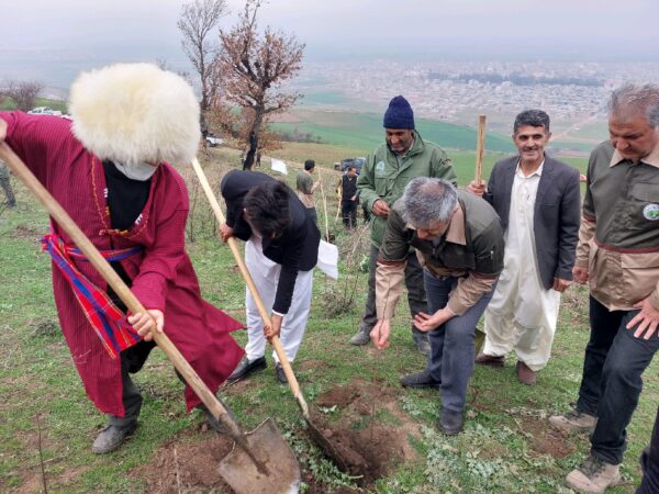 پویش مردمی ایران سرسبز در شهرستان آزادشهر برگزار شد