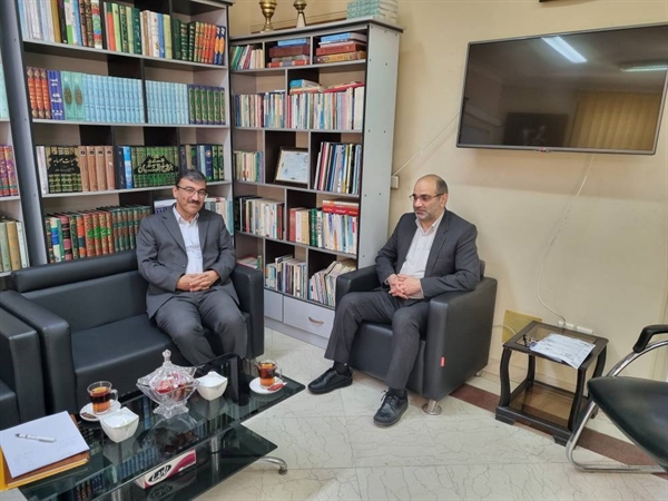 جلسه هماهنگی با مدیر بیمه میهن جهت استقرار در فرودگاه بین المللی شهدای گرگان