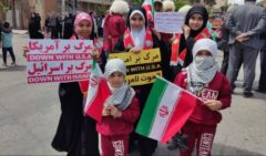 حضور پرشور فرهنگیان و دانش آموزان گلستان در راهپیمایی روز جهانی قدس