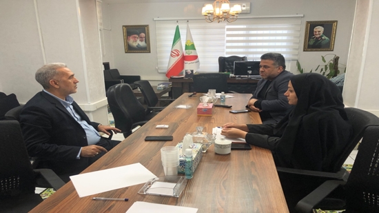 دیدار سرپرست مرکز آموزش فنی و حرفه ای خواهران گرگان با روسای شورای اسلامی شهر و زیباسازی شهرداری گرگان