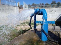 بهره برداری و آغاز عملیات اجرایی ۷پروژه آب و فاضلاب درشهرستان گنبد کاووس