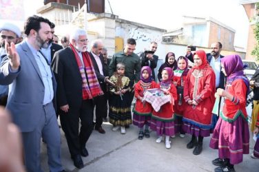 افتتاح ۳ کلاس درس مدرسه قدس روستای زینب آباد با حضور استاندار گلستان