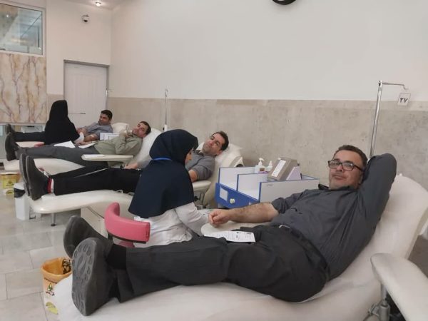 اهدای خون کارکنان میراث‌فرهنگی گلستان به‌مناسبت سال روز آزادسازی خرمشهر