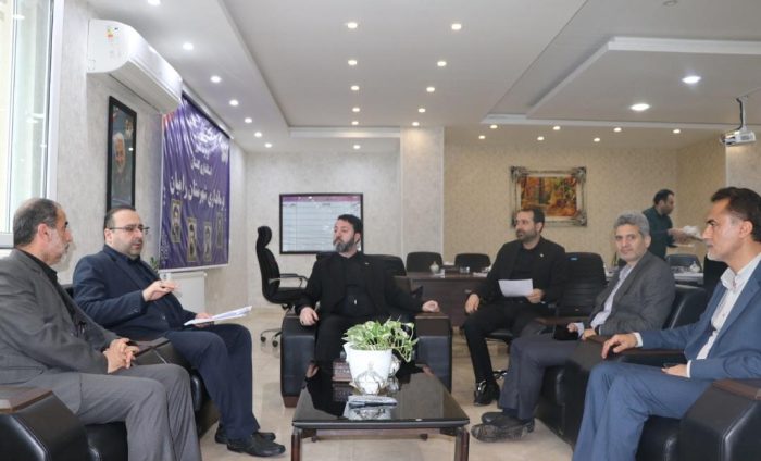 دیدار و نشست مدیر کل نوسازی مدارس گلستان با فرماندار رامیان