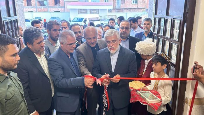افتتاح مدرسه برکت شهید دودانگی در بندر ترکمن