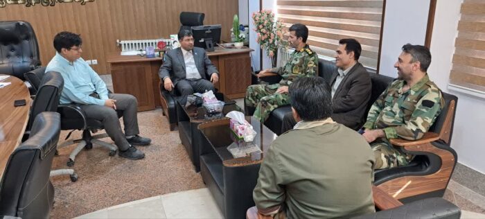 بازدید فرمانده یگان حفاظت منابع طبیعی از پروژه های منابع طبیعی مراوه تپه