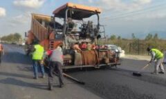 معاون راهداری گلستان: لکه گیری و روکش آسفالت بزرگراه گرگان-کردکوی درحال اجراست