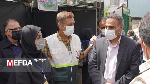 اردوی جهادی در منطقه کم برخوردار گلریز شهرستان فاضل آباد برگزار شد