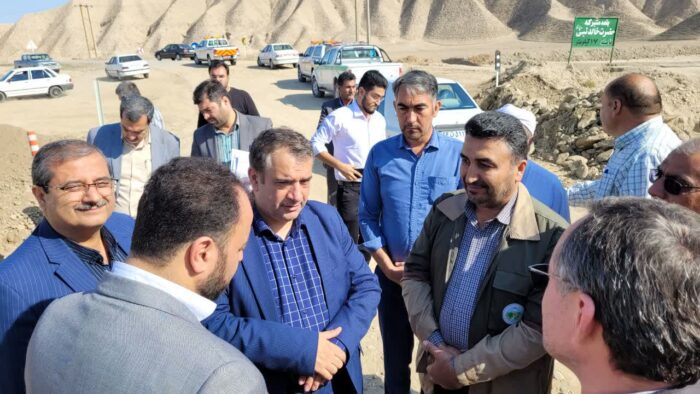 بازدید نماینده مردم شرق گلستان در مجلس شورای اسلامی از نحوه عملکرد سازه های آبخیزداری در حوضه کال آجی کلاله