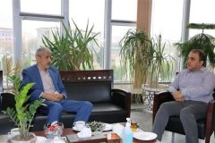 دیدار نماینده مردم شریف شهرستان های آزادشهر و رامیان در مجلس شورای اسلامی با مدیرعامل شرکت آب و فاضلاب استان گلستان