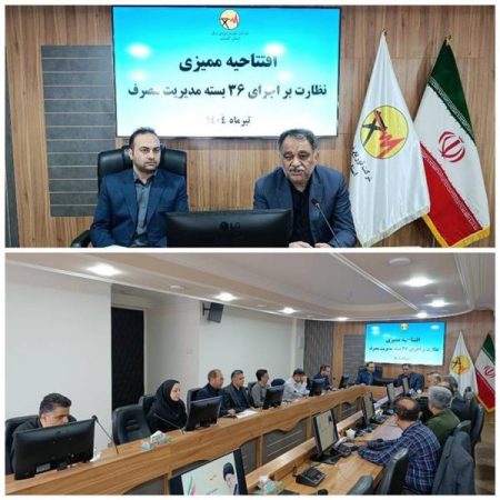 قدردانی نماینده ویژه توانیر از عملکرد شرکت توزیع برق گلستان در حوزه‌های مختلف