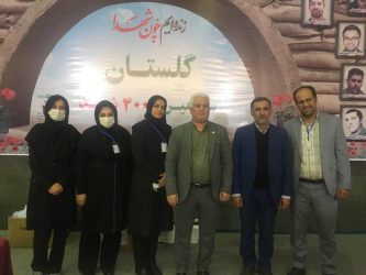 حضور مدیر کل و کارکنان هواشناسی گلستان در ستاد پاسخگویی سفر رئیس جمهور در گلستان
